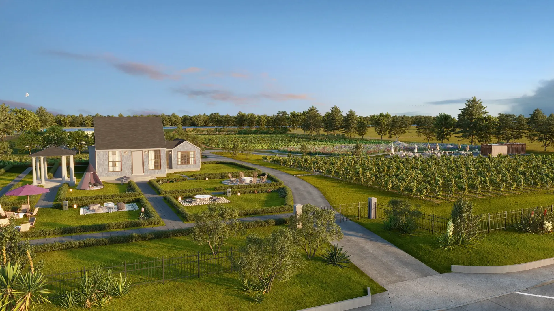 New Life Farms — rendering
