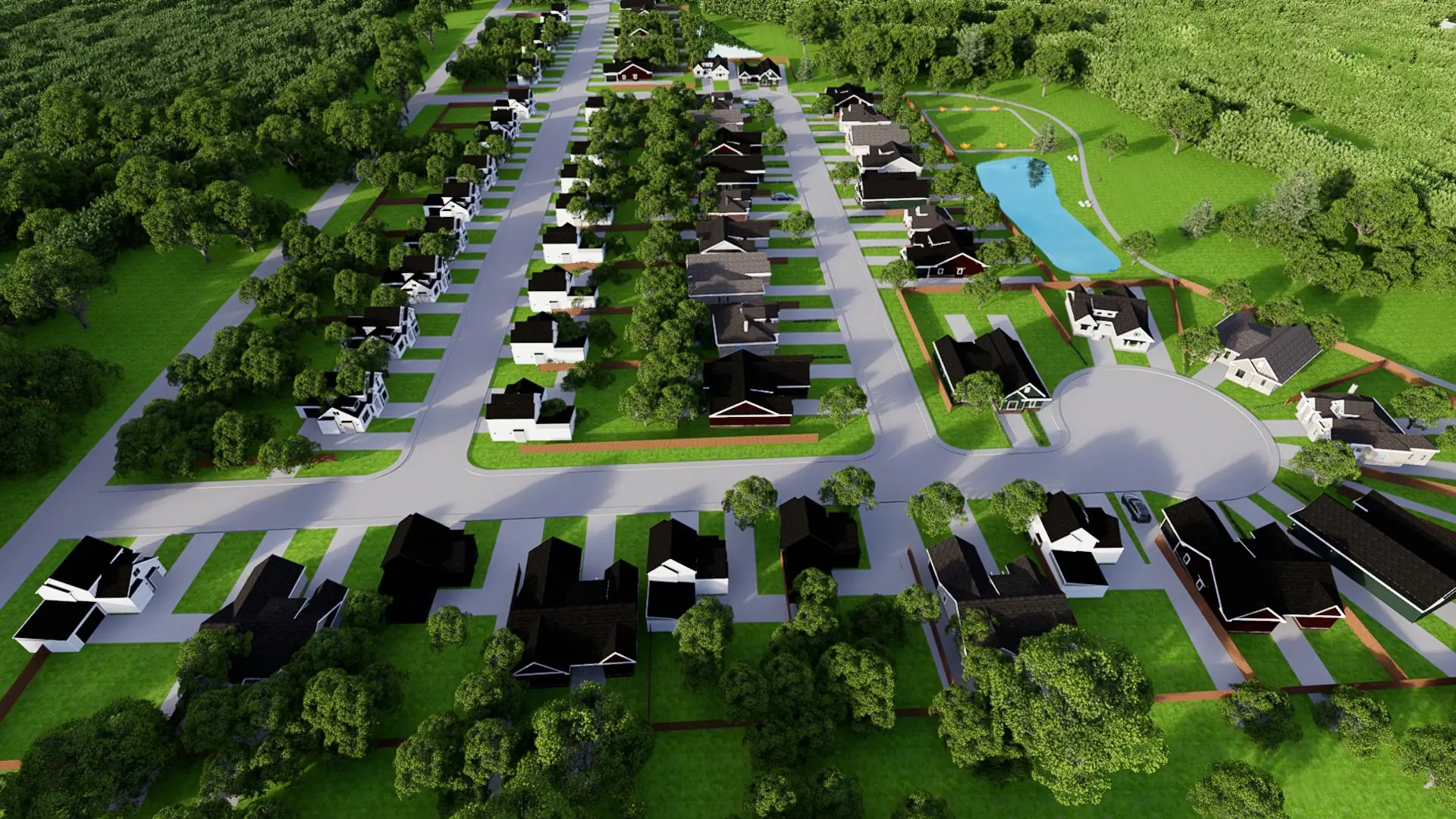 Sunny Meadow — rendering